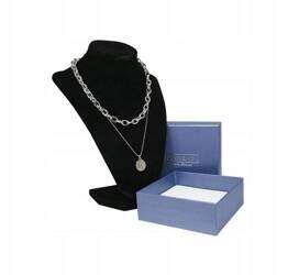 Posrebrzany naszyjnik damski Lorenti