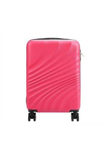 Mała Walizka Gregorio W3002 S20 Różowy ABS - Obrotowe Kółka 360° z Zamkiem Szyfrowym