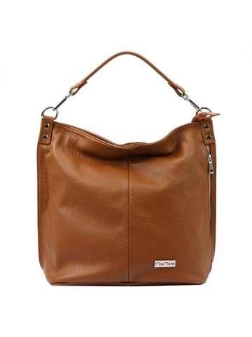 Torebka Skórzana MiaMore Dollaro Shopperbag Czarny Elegancki Na Ramię Ze Skóry Naturalnej Mieści A4