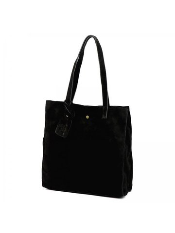 Damska Torebka Skórzana A4 Luka 25-041 czarny