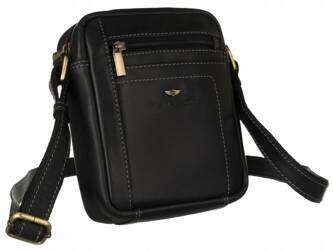 Skórzana torba męska na ramię Peterson