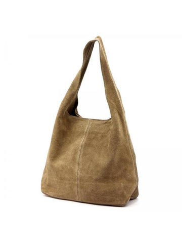 Damska Torebka Skórzana A4 Camilla PREMIUM 10.006 taupe