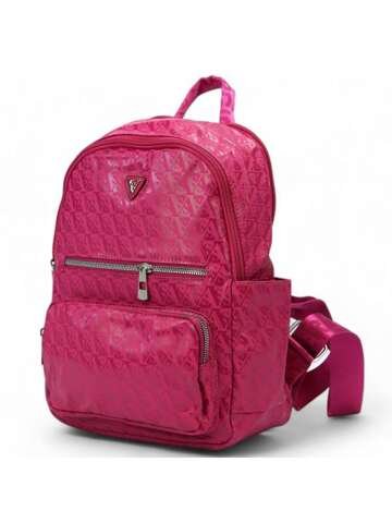 Damski eko plecak fuksja na ramię Sergio Valentini 7172# średni miejski