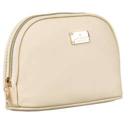 Praktyczna kosmetyczka na wyjazd ze złotymi akcentami - Peterson