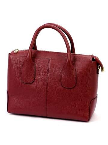 Damska Torebka Skórzana Luka 24-039 DOLLARO bordo