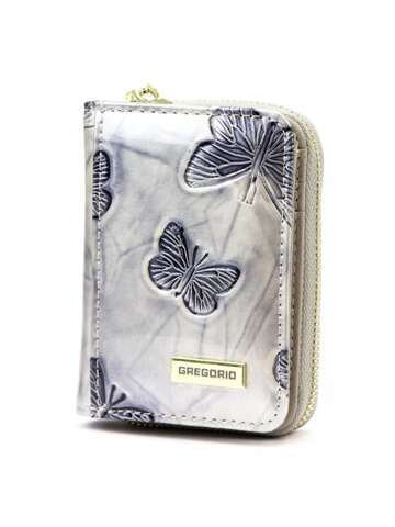 Portfel Damski Gregorio BTS-125 Skórzany Kremowy z Funkcją RFID Secure