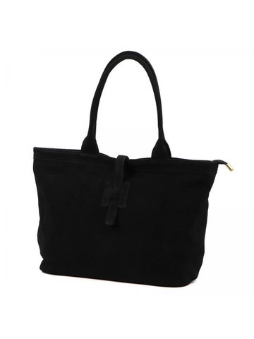 Damska Torebka Skórzana A4 Luka 25-007 2w1 czarny