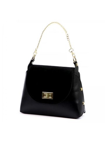 Damska Torebka Skórzana Luka 25-050 DOLLARO czarny