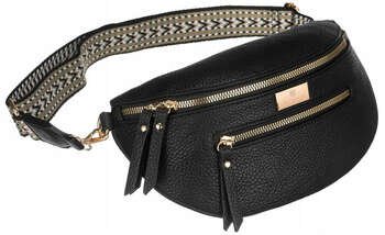 Damska, elegancka nerka ze skóry ekologicznej — Peterson