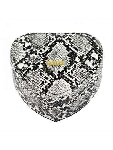 Szkatułka Organizer Kuferek PATRIZIA Na biżuterię w Kształcie Serca na Prezent Walentynki