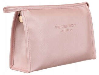Kompaktowa kosmetyczka damska ze skóry ekologicznej Peterson