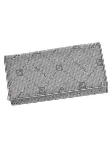 Portfel Damski Pierre Cardin LADY52 1720 Skóra Naturalna Popiel Poziomy Duży