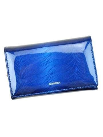 Portfel Damski PATRIZIA FF-112 RFID Skóra Naturalna Niebieski Poziomy