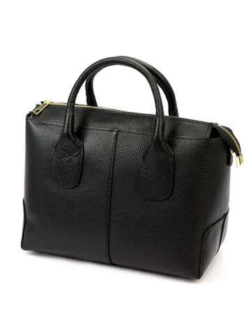 Damska Torebka Skórzana Luka 24-039 DOLLARO czarny