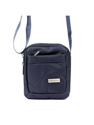 Saszetka Męska Coveri Świat CW2126 Niebieska Poliester Crossbody z Regulowanym Paskiem