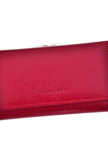 Portfel Damski Skórzany Z.Ricardo 042 Klasyczny Bordo