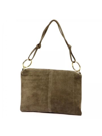 Damska Torebka Skórzana A4 Luka 24-097 D taupe