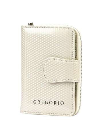 Portfel Damski Gregorio CB-115 Skórzany Beżowy z Funkcją RFID Secure