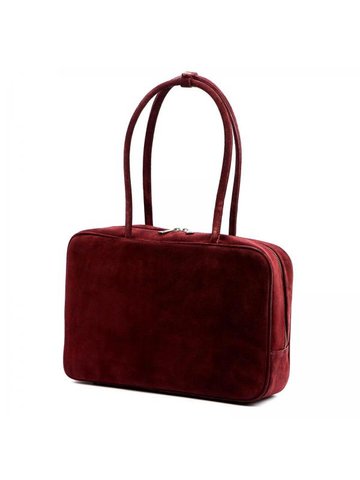 Damska Torebka Skórzana Luka 25-067 bordo