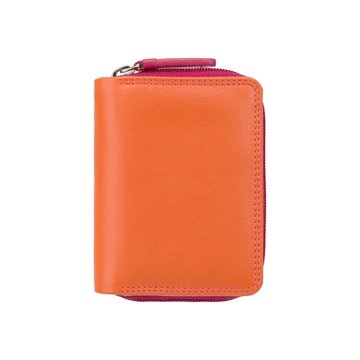 Visconti Portfel Damski Skórzany Rainbow RB53 Pomarańcz Multi