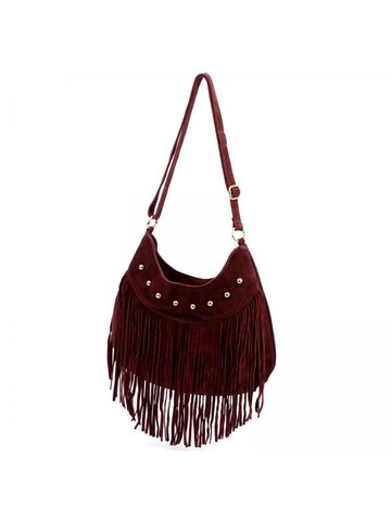 Damska Torebka Skórzana Camilla PREMIUM 10.002 bordo