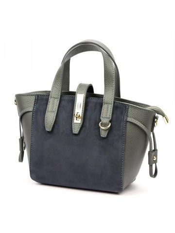 Damska Torebka Skórzana Luka 24-092 ciemny popiel