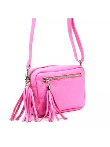 Damska Torebka Skórzana Luka 20-030 DOLLARO róż flamingo