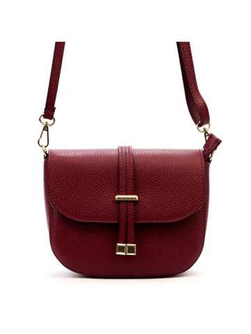 Damska Torebka Skórzana Luka 20-028 DOLLARO bordo