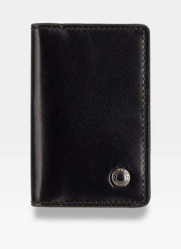 Etui Cardholder Męski Skórzany Visconti ENZ-75 Czarny RFID