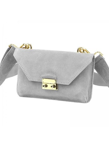 Damska Torebka Skórzana Luka 24-077 popiel