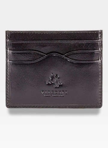 Portfel Męski Mały Visconti Skóra Naturalna MZ1 Czarny