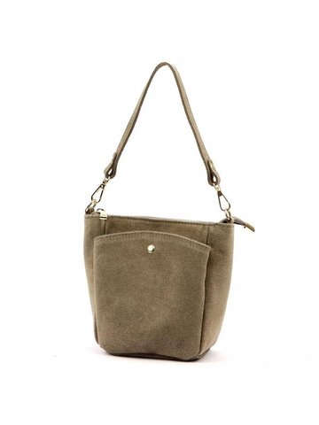 Damska Torebka Skórzana Luka 26-018 ciemny beż