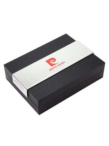 Pierre Cardin BOX#PC5 czarny + srebrny