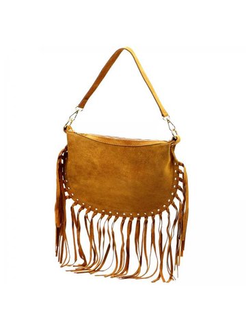 Damska Torebka Skórzana Luka 25-015 camel-1