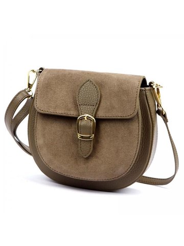 Damska Torebka Skórzana Luka 25-045 fango