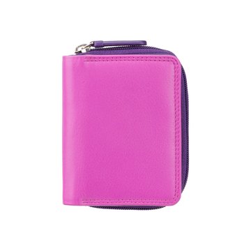 Visconti Portfel Damski Skórzany Rainbow RB53 Jagodowy