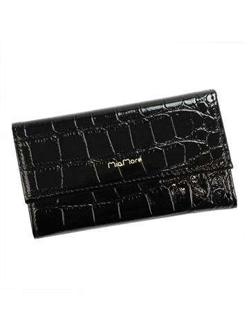 Etui na Telefon MiaMore PHONE CASE M1782-2 dla iPhone 11 Czarne Eko-Skóra z Złotym Łańcuszkiem