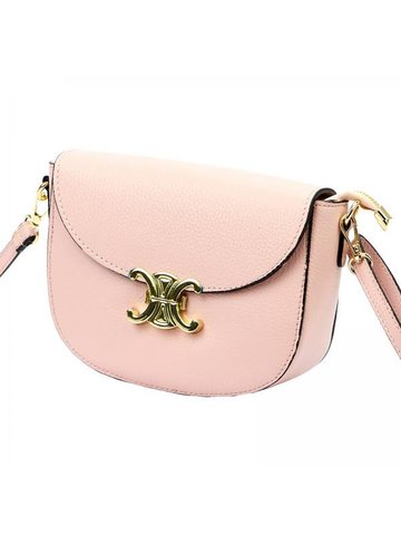 Damska Torebka Skórzana Luka 20-065 DOLLARO różowy