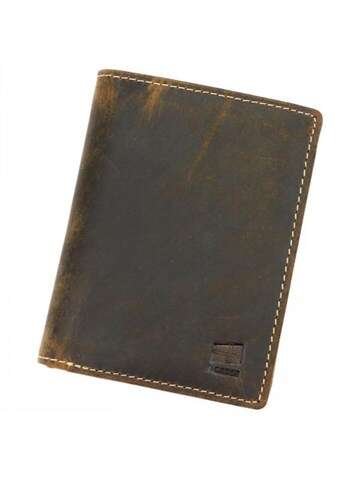 Portfel Męski Nordee MSD-01 N4 HUNTER Skóra Naturalna Brązowy