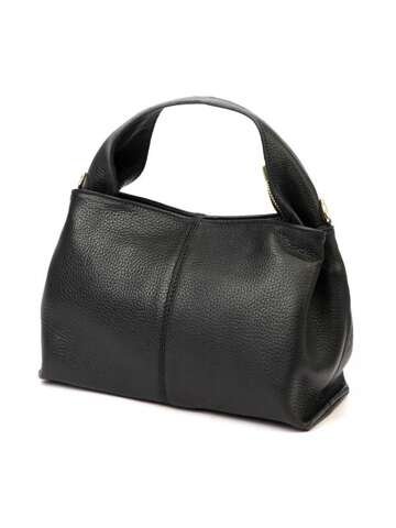 Torebka Damska Skórzana Luka 24-061 DOLLARO Czarna Listonoszka Crossbody