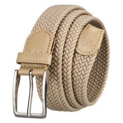 Elastyczny, beżowy pasek parciany - Rovicky