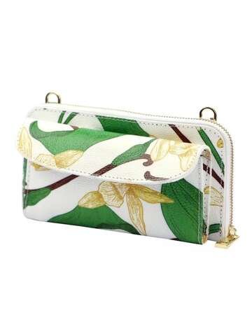 Skórzany portfel damski Gregorio G01 8823 DOLLARO wzór 4 z kieszenią na telefon