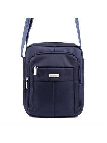 Saszetka Męska Coveri World CW2129 Niebieska Crossbody z Regulowanym Paskiem