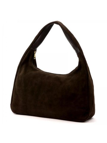 Damska Torebka Skórzana Luka 26-050 ciemny brąz