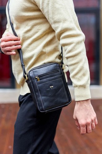 Skórzana torba męska do pracy Peterson