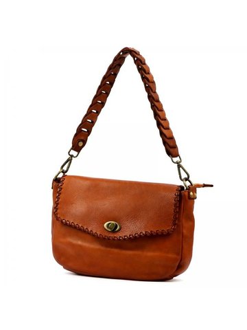 Damska Torebka Skórzana VS 049 brązowy