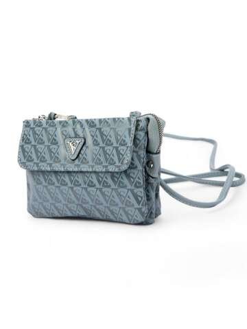 Damska Torebka Eko Sergio Valentini 7170# Niebieska Listonoszka na Ramię