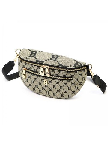 Damska Torebka ekologiczna BRICIOLE 2039 beż + czarny