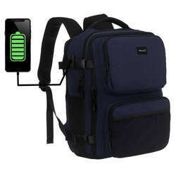 Podróżny pojemny plecak z wodoodpornego poliestru Himawari