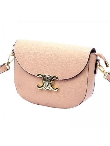 Damska Torebka Skórzana Luka 20-065 DOLLARO jasny róż